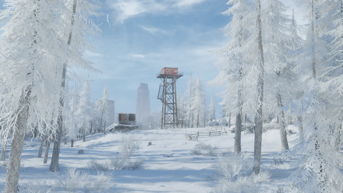 Hunter’s Glade tower from the developer’s July 2024 preview.